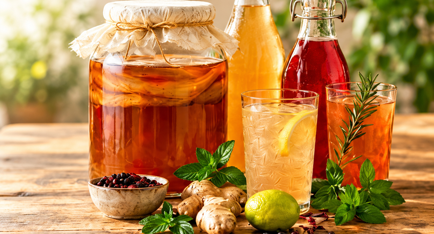 30 novembre - Bevande analcoliche: Kombucha, Kefir e Sodati